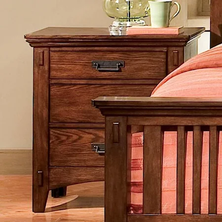 3-Drawer Nightstand